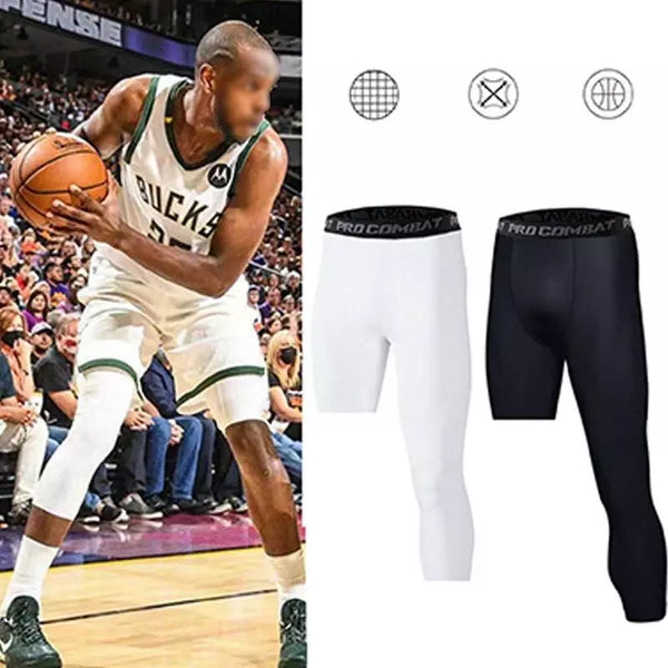 One Leg Compression Basketball Tights