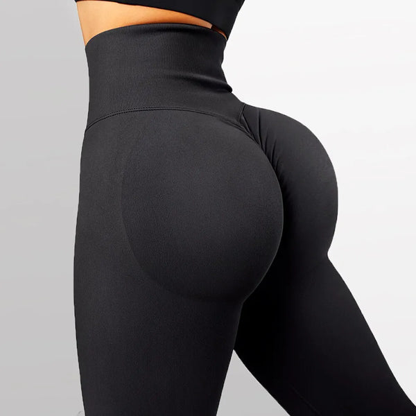 Seamless Knitted High Waist Pants